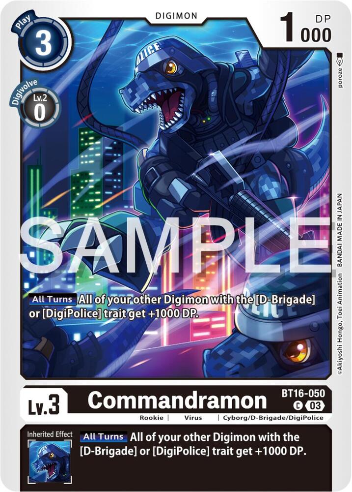 Commandramon card image
