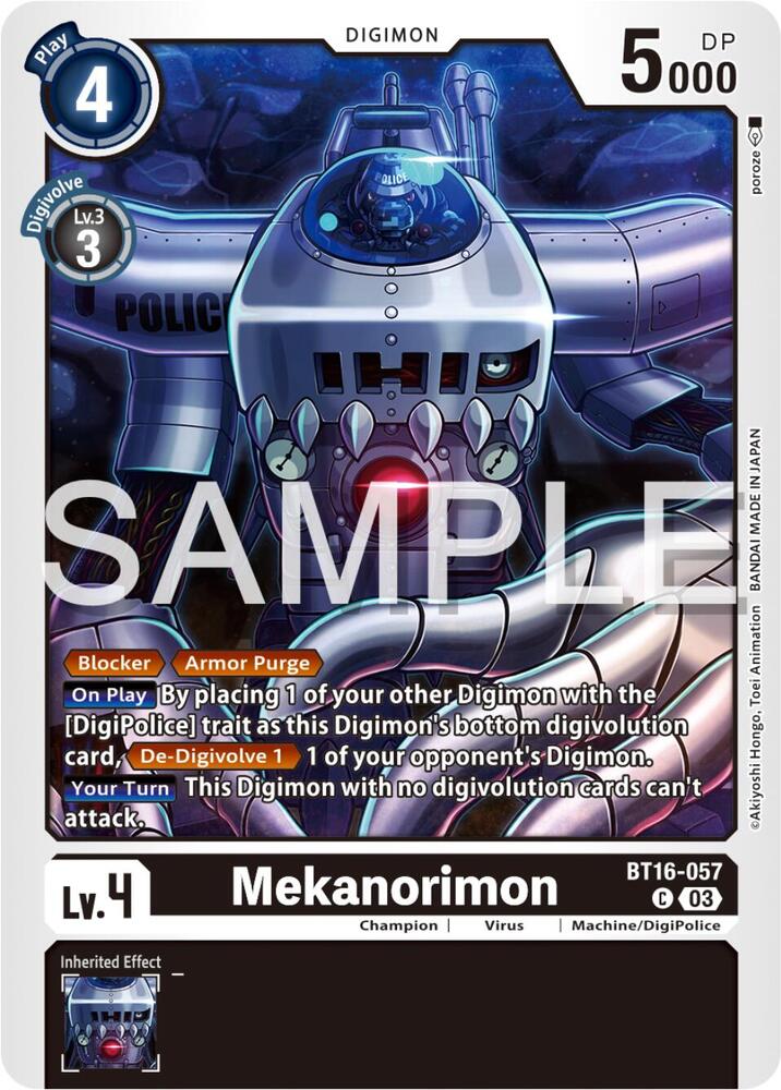 Mekanorimon card image