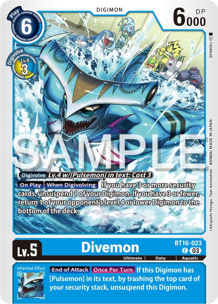 Divemon card image