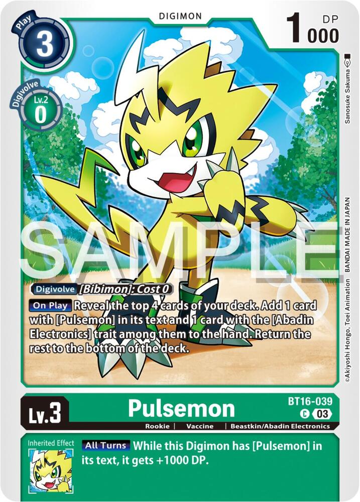 Pulsemon card image
