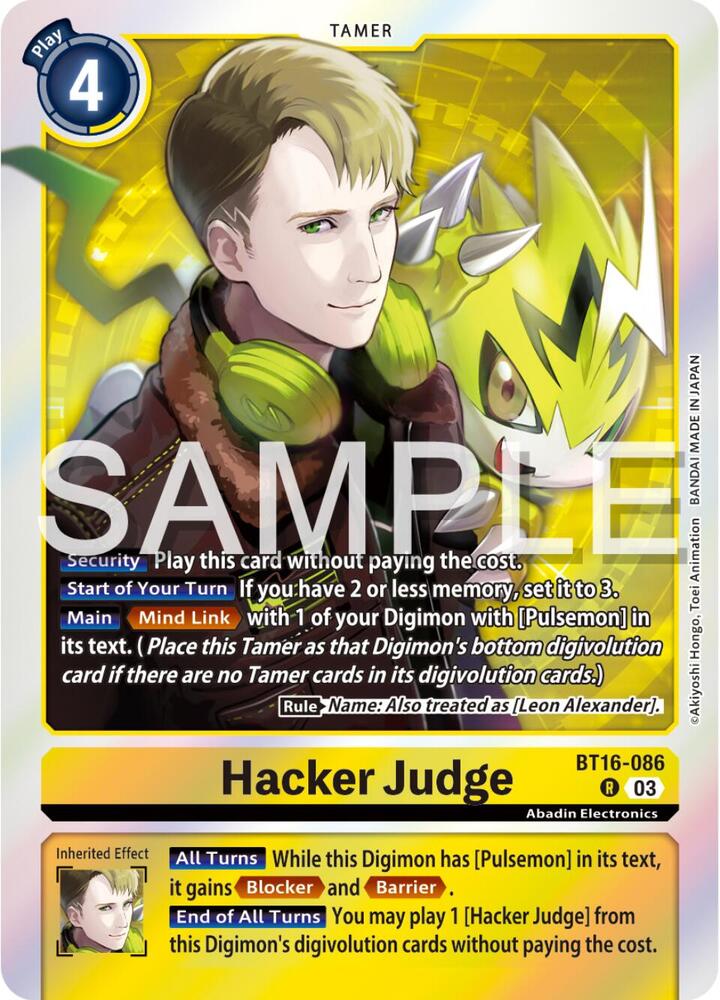 Hacker Judge card image