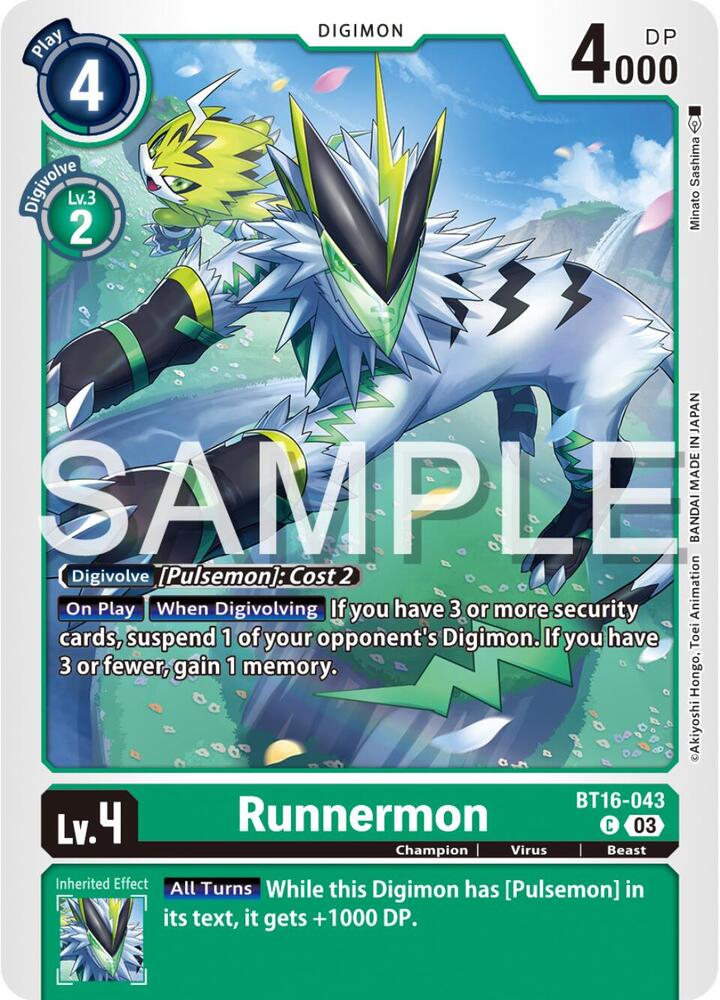 Runnermon card image