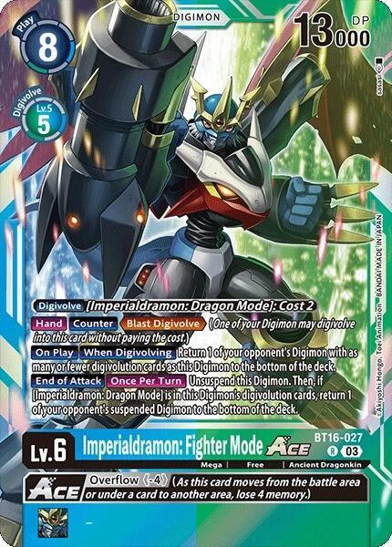 Imperialdramon: Fighter Mode ACE card image