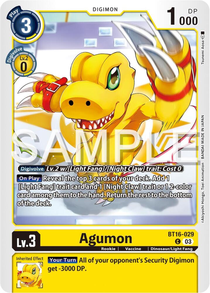Agumon card image