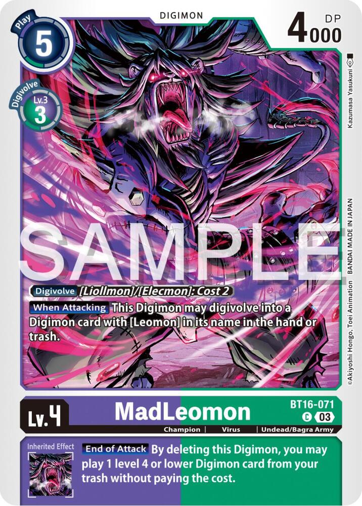 MadLeomon card image