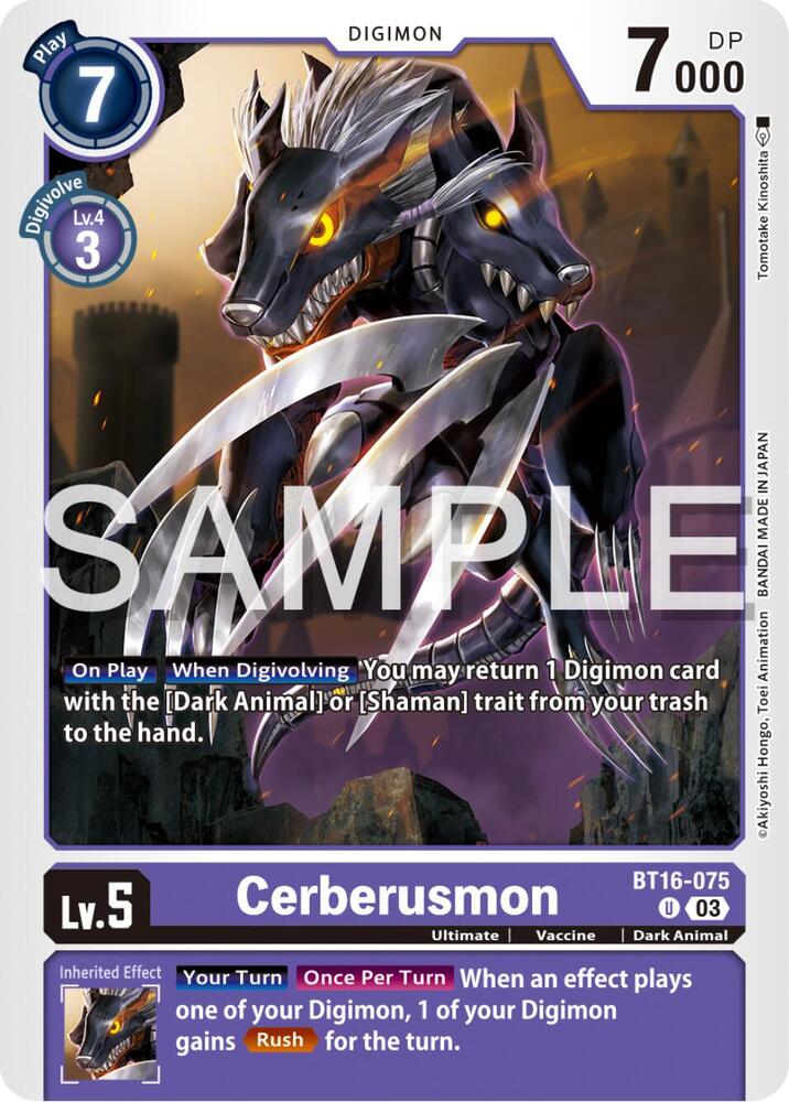 Cerberusmon card image