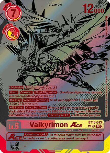 Valkyrimon ACE (Textured) card image