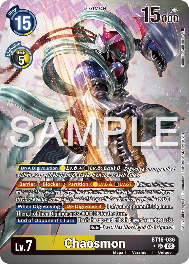 Chaosmon (Alternate Art) card image