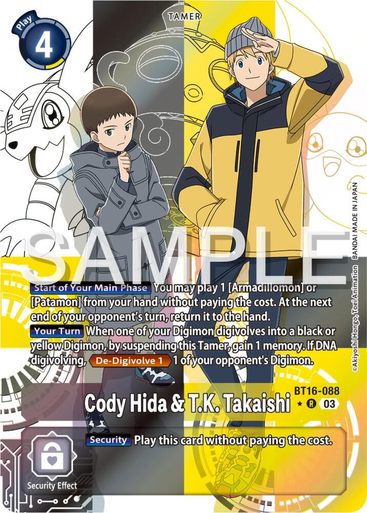 Cody Hida & T.K. Takaishi (Alternate Art) card image