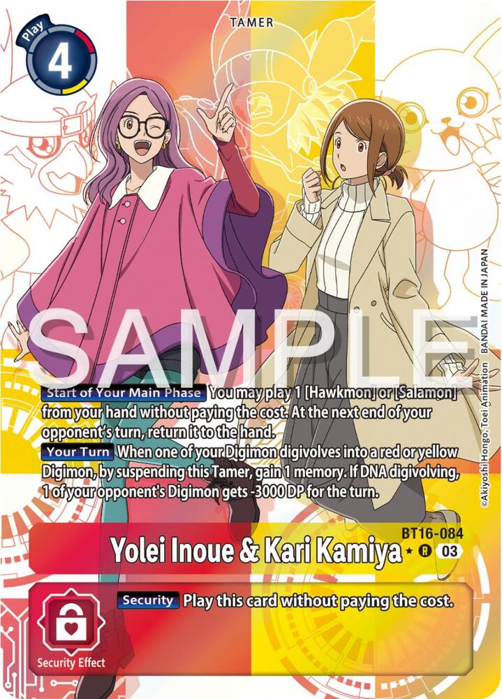 Yolei Inoue & Kari Kamiya (Alternate Art) card image