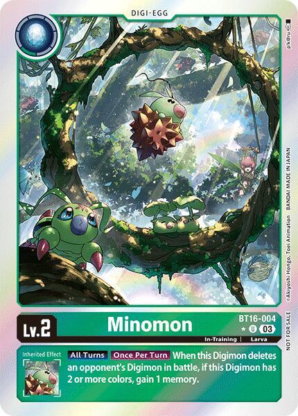 Minomon (Box Promotion Pack: Beginning Observer) card image