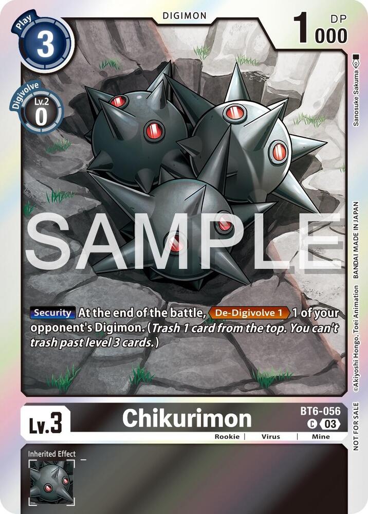 Chikurimon - BT6-056 (Official Tournament Vol.13 Winner Pack) card image