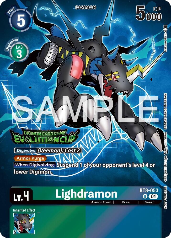 Lighdramon - BT8-053 (2024 Evolution Cup) card image