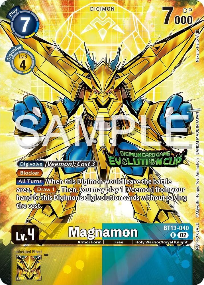 Magnamon - BT13-040 (2024 Evolution Cup) card image