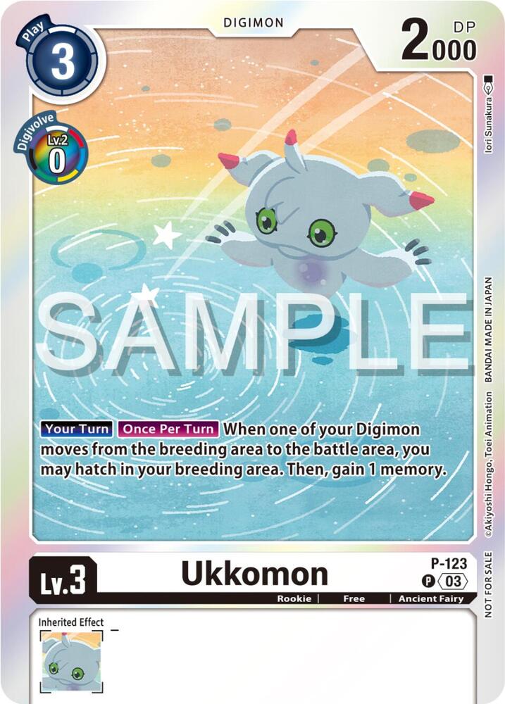 Ukkomon - P-123 (Beginning Observer Pre-Release Winner) card image