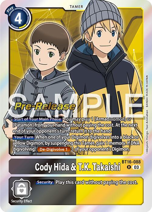 Cody Hida & T.K. Takaishi card image