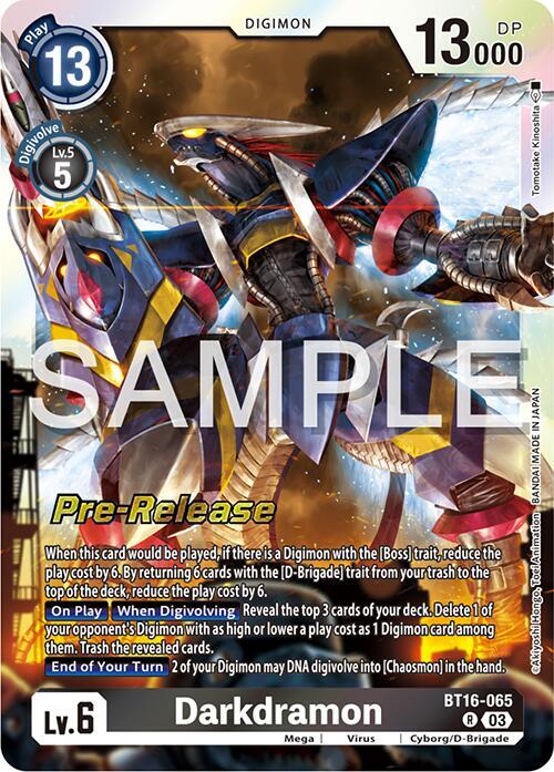 Darkdramon card image