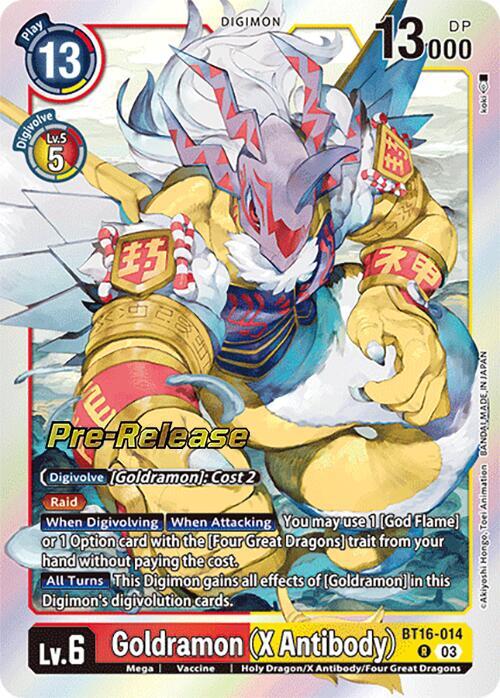 Goldramon (X Antibody) card image