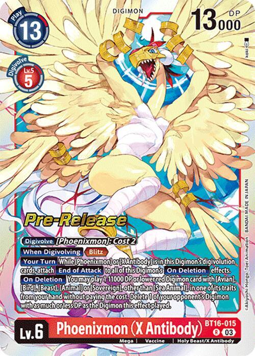 Phoenixmon (X Antibody) card image