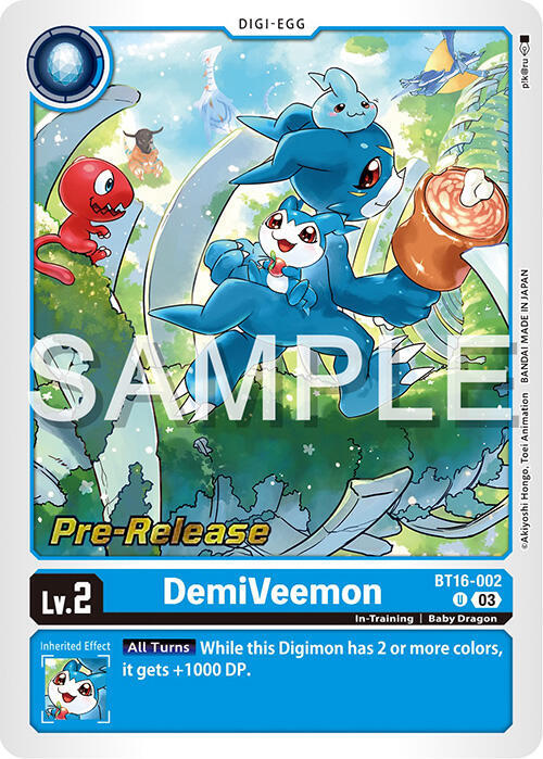 DemiVeemon card image