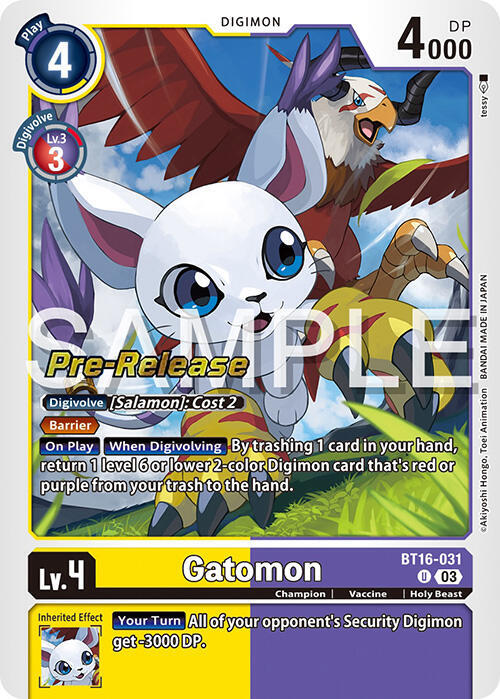Gatomon card image