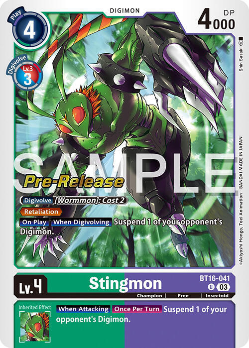 Stingmon card image