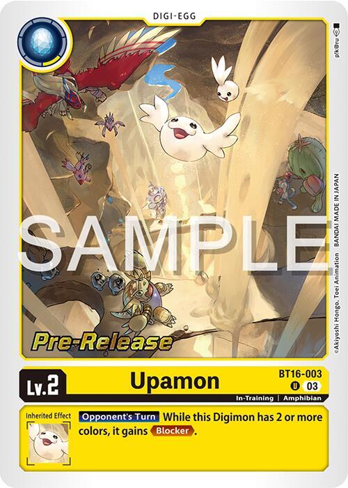 Upamon card image