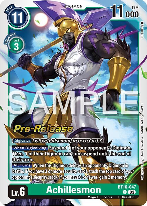 Achillesmon card image