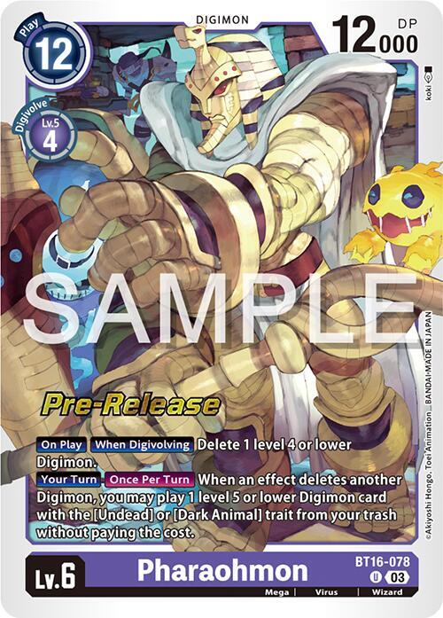 Pharaohmon card image