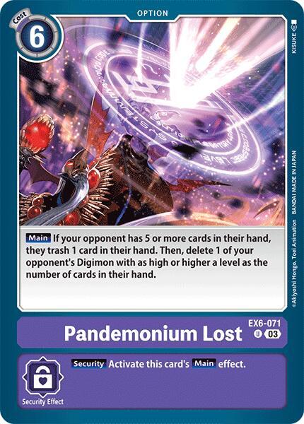 Pandemonium Lost card image