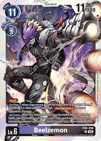 Beelzemon card image