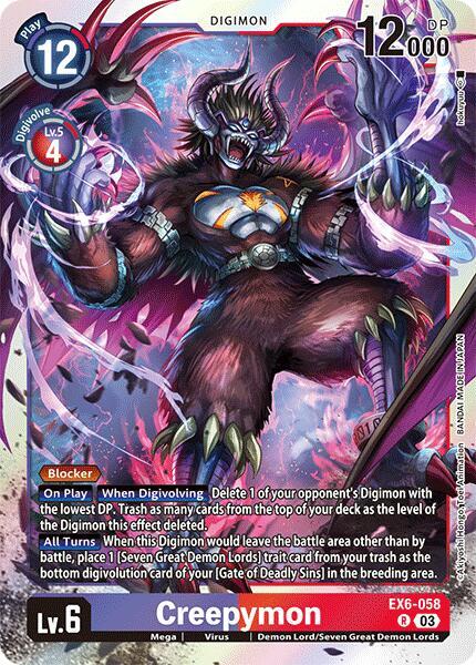 Creepymon card image