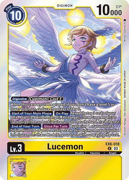 Lucemon card image