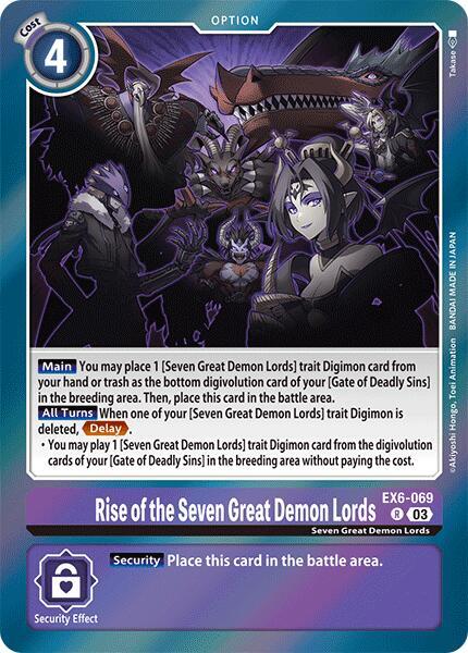Rise of the Seven Great Demon Lords card image