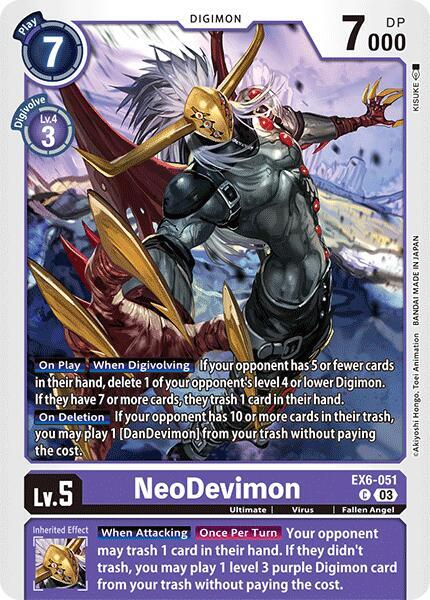 NeoDevimon card image