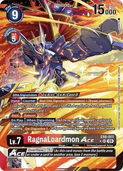 RagnaLoardmon ACE (Alternate Art) card image