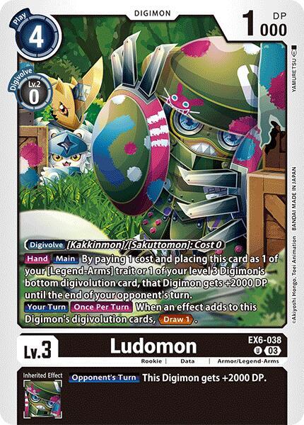 Ludomon card image