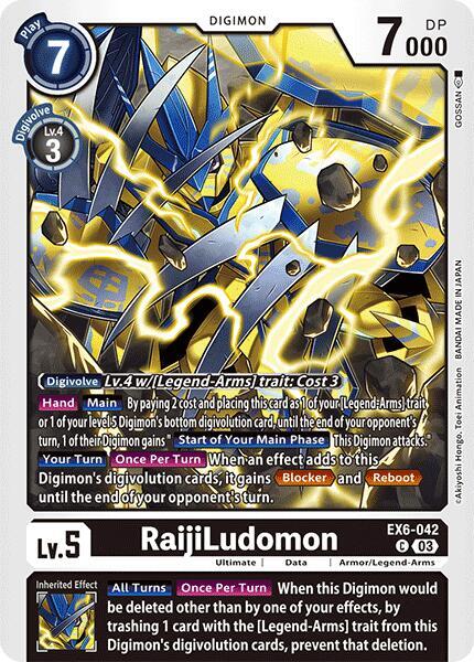 RaijiLudomon card image