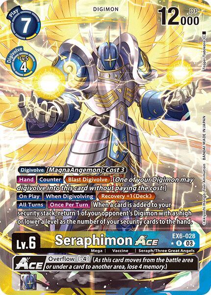 Seraphimon ACE (Alternate Art) card image