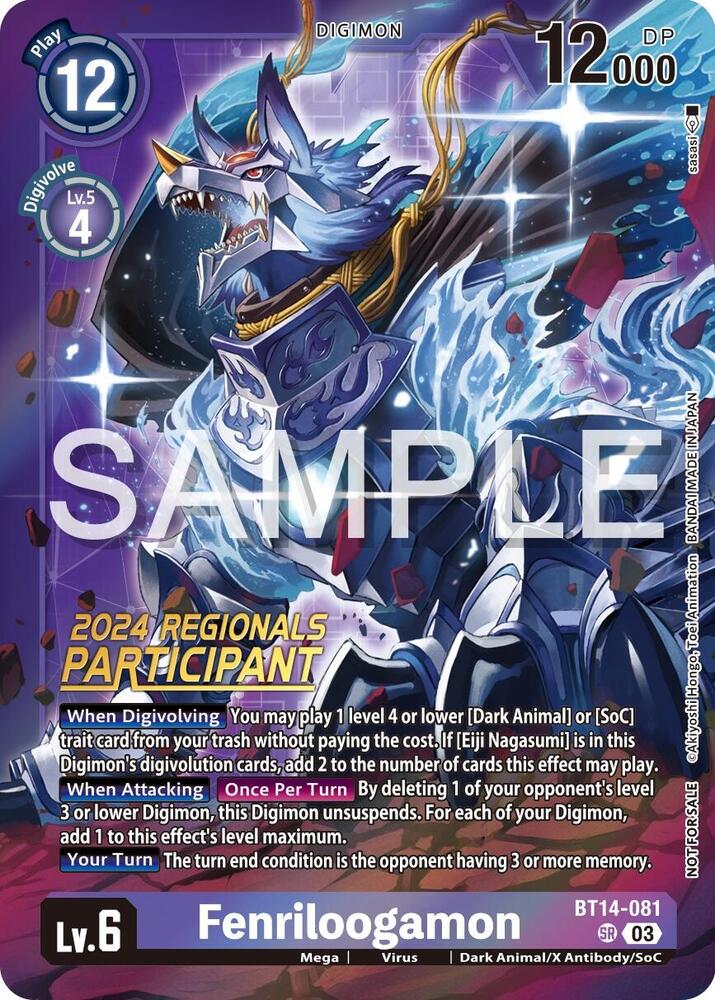 Fenriloogamon (2024 Regionals Participant) card image