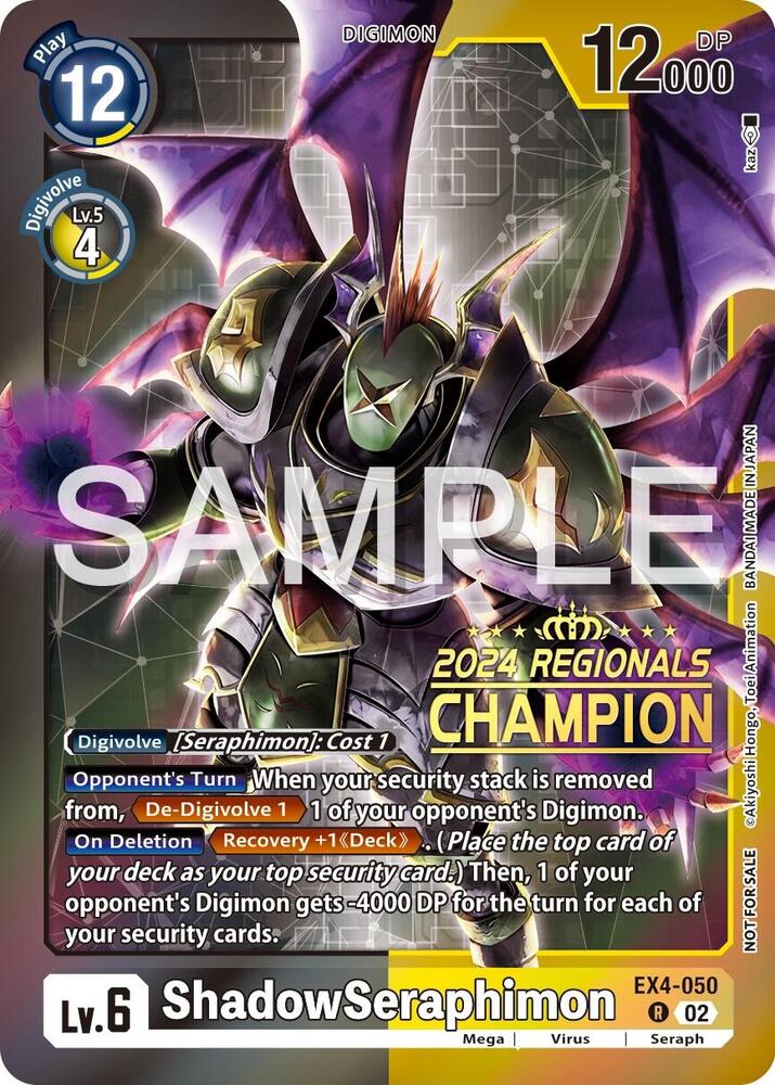 ShadowSeraphimon (2024 Regionals Champion) card image