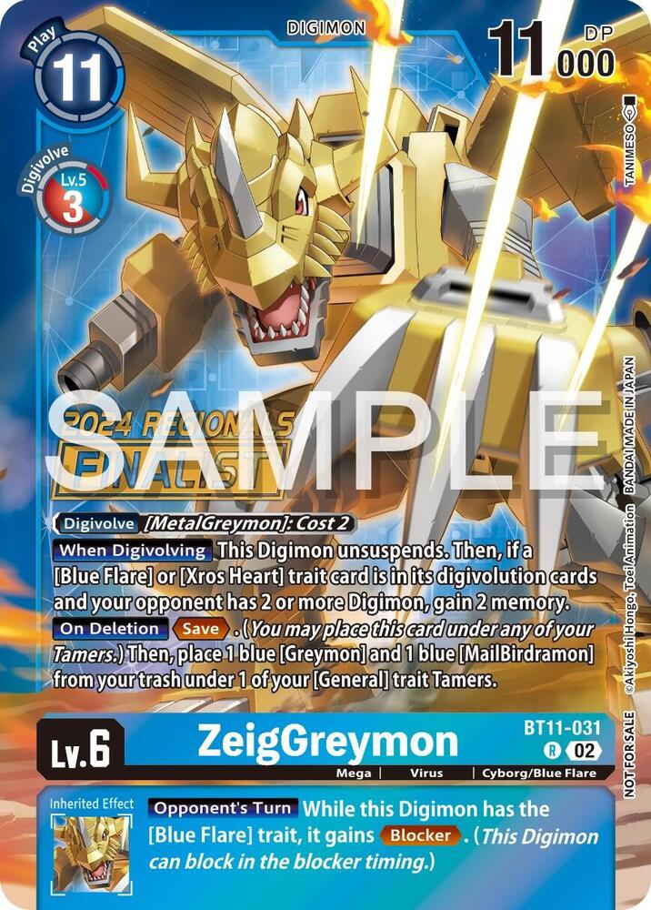 ZeigGreymon (2024 Regionals Finalist) card image