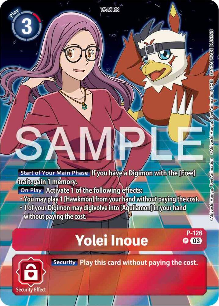 Yolei Inoue - P-126 (Digimon Adventure 02: The Beginning Set) card image