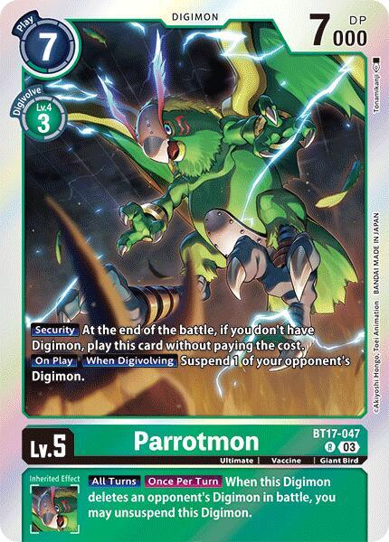 Parrotmon card image