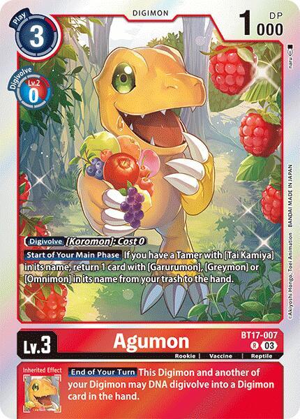 Agumon card image