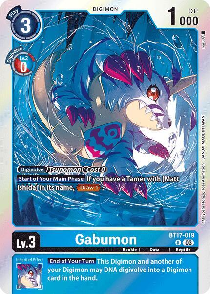 Gabumon card image
