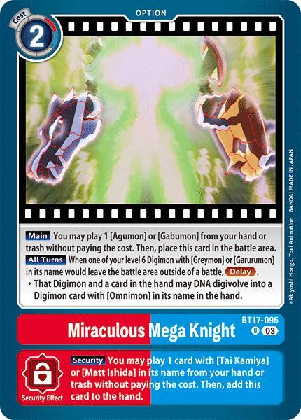 Miraculous Mega Knight card image