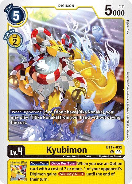 Kyubimon card image