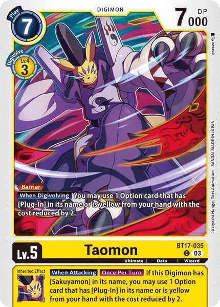 Taomon card image