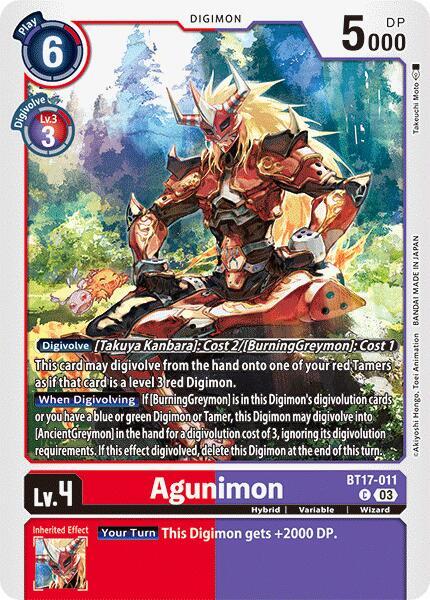 Agunimon card image